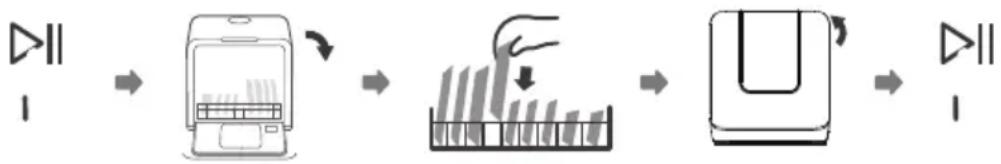 Klarstein Melville 3 - Add dishes while a program is running - 1