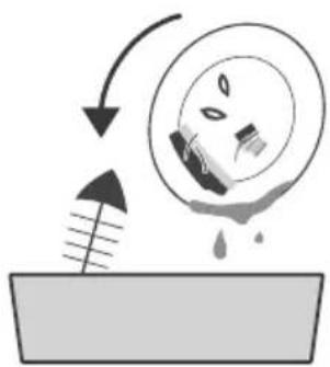 Klarstein Melville 3 - Rimuovere i residui di cibo di grandi dimensioni - 1