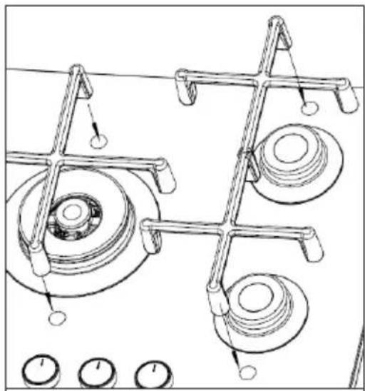 Klarstein Illuminosa 4 - Sealing the hob - 3