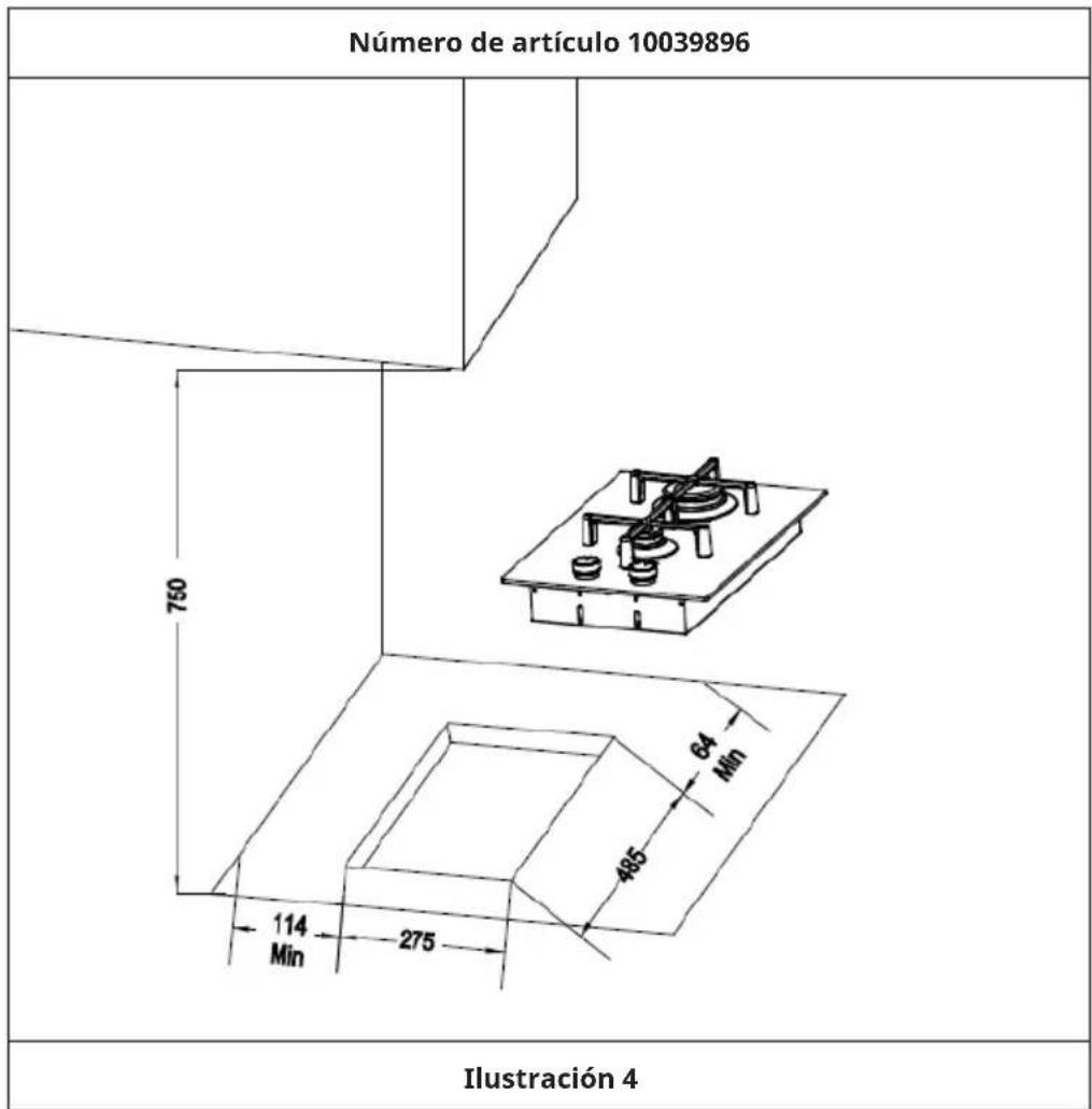 Klarstein Illuminosa 4 - Instalación y fijación de la placa de cocción - 3