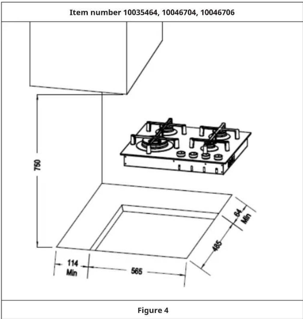 Klarstein Illuminosa 4 - Installing and fixing the hob - 1