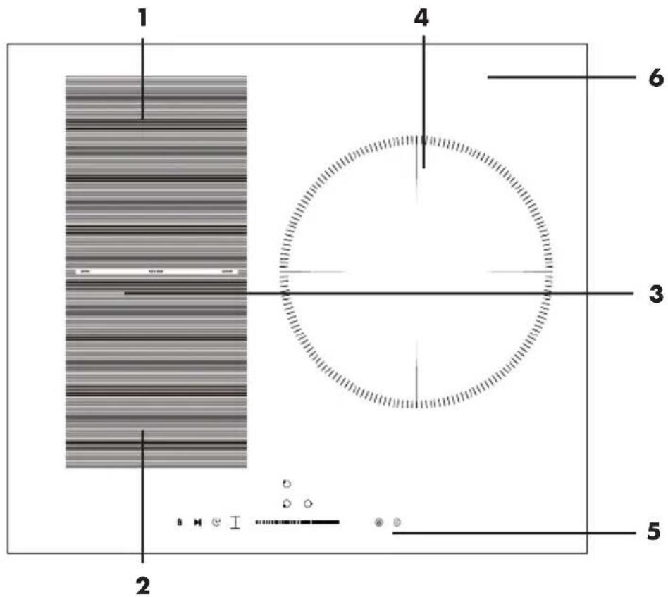 Klarstein VariCook Domino Glass - GERÄTEÜBERSICHT UND BEDIENFELD - 5