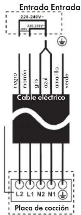 Klarstein VariCook Domino Glass - DIAGRAMA DE CABLEADO - 4
