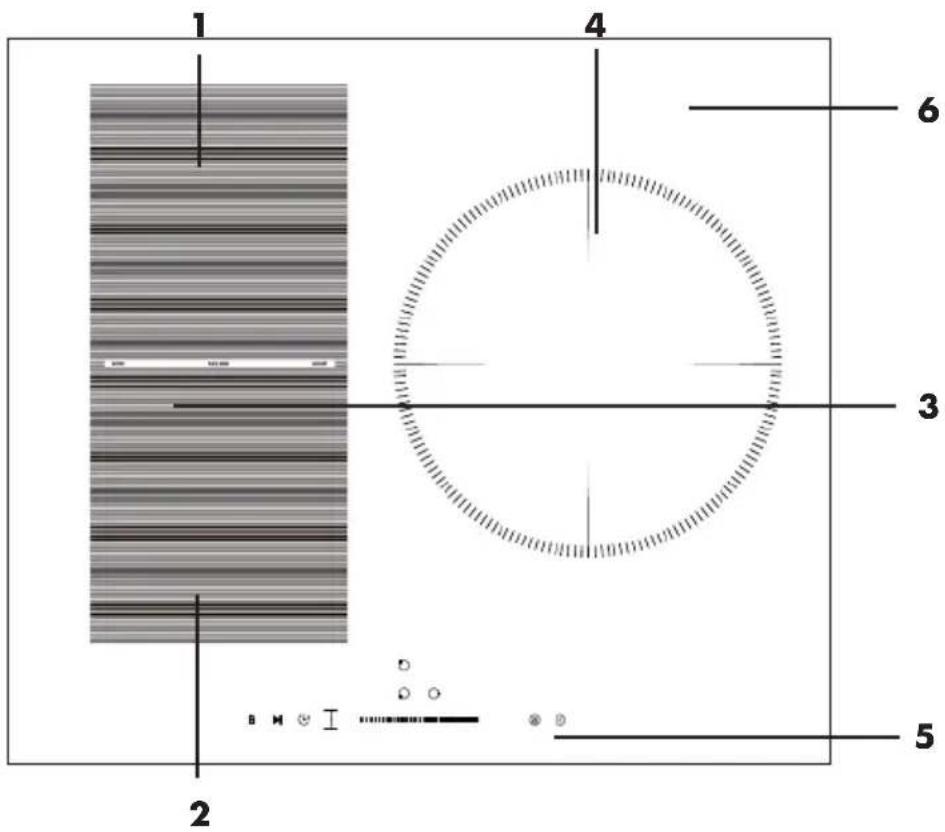 Klarstein VariCook Domino Glass - DESCRIZIONE DEL DISPOSITIVO E PANNELLO DI CONTROLLO - 5