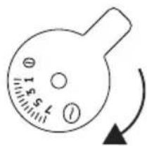 AEG CK9100T - Position du cadran Recommandé pour... - 1