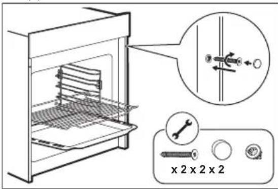 AEG OK8NW00MB - Laitteen asentaminen - 3