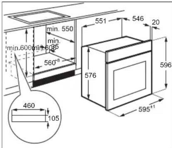 AEG OK8NW00MB - Installera produkten - 2