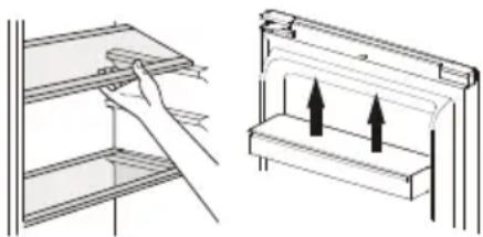 PRIMO PR195RKZ - MOVING THE SHELVES AND DOOR RACK - 1