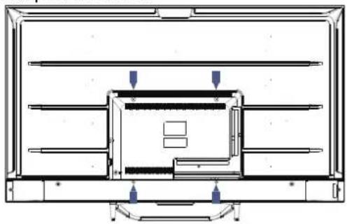 HAIER H43Q81FUX - PREPARACIÓN DEL TELEVISOR LED PARA EL MONTAJE EN PARED - 1