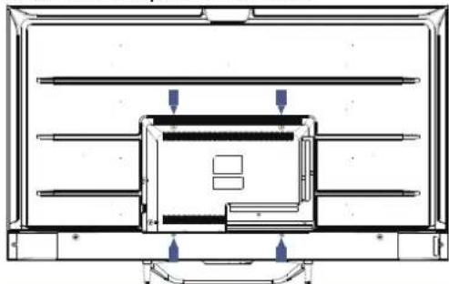 HAIER H43Q81FUX - PRÉPARATION DE VOTRE TÉLÉVISEUR LED EN VUE D'UN MONTAGE MURAL - 1