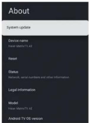 HAIER H43Q81FUX - ABOUT - 1