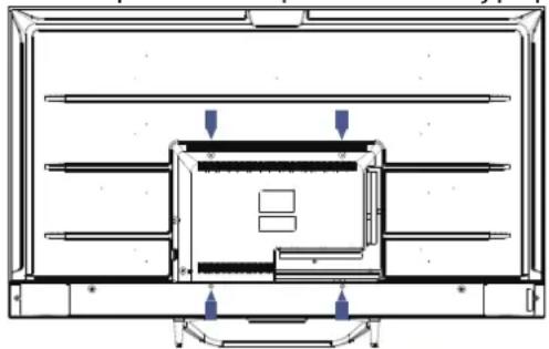 HAIER H43Q81FUX - PREGĂTIREA TELEVIZORUL LED PENTRU MONTAJUL PE PERETE - 1