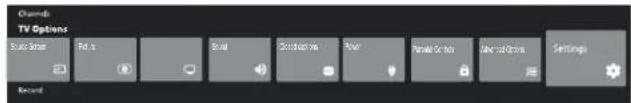 HAIER H43Q81FUX - NAVIGATING THE ON-SCREEN MENU - 1
