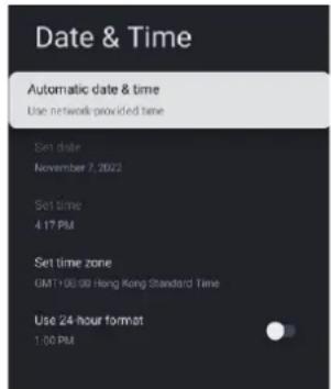 HAIER H43Q81FUX - DATE&amp;TIME (DATUM &amp; UHRZEIT) - 1