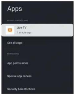 HAIER H43Q81FUX - APPS - 1