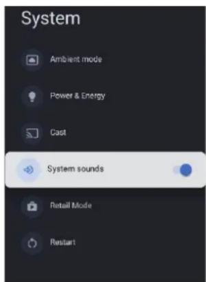 HAIER H43Q81FUX - Surround Sound (Sunet surround) – Apăsați tasta - 1