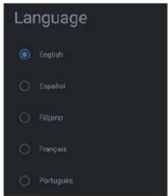 HAIER H43Q81FUX - LANGUAGE (SPRÅK) - 1