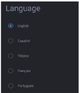 HAIER H43Q81FUX - LANGUAGE (IDIOMA) - 1