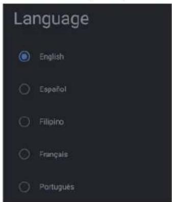 HAIER H43Q81FUX - LANGUAGE - 1