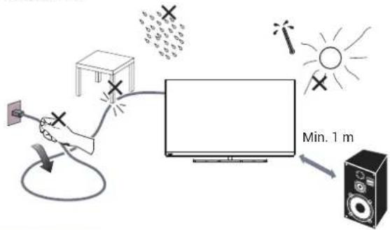 HAIER H43Q81FUX - TELEVISION KYTKEMINEN PÄÄLLE - 1