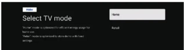 HAIER H43Q81FUX - F∅RSTE INNSTILLING - 12