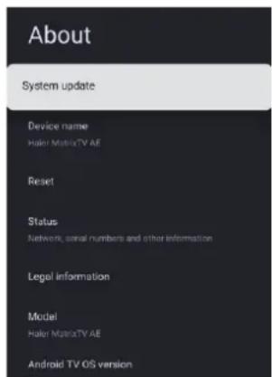 HAIER H43Q81FUX - INFORMAZIONI - 1