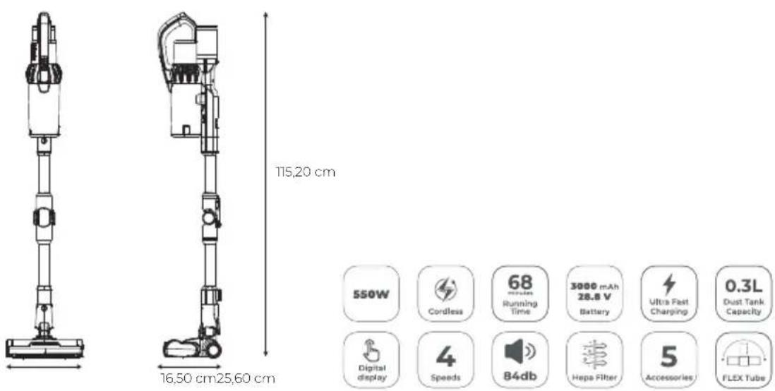 AIWA ZENKAISUI EVO 6 AVC-640 - MESURES - 1