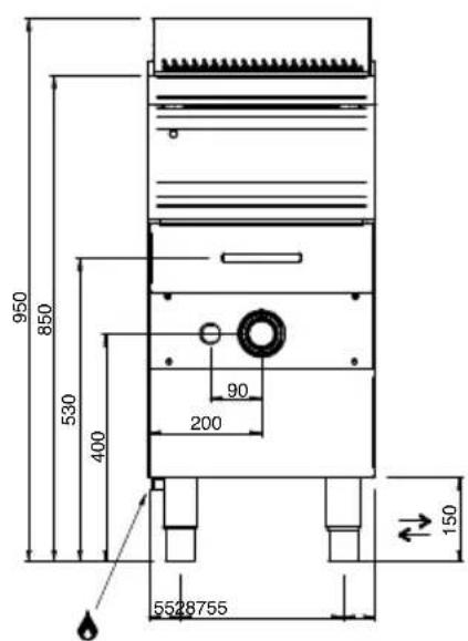 MBM WGG74A - ON CUPBOARD - 1