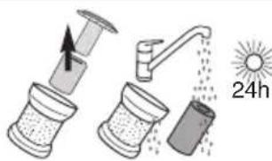 VESTFROST Aqua Plus Power VF-VM4501GS - Washable post-motor filter – clean every 6 months - 2