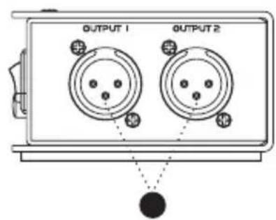 SAMSON Mic Splitter - Détails des Connecteurs - 2