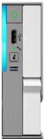 DELL PowerEdge R7725 - Codes des voyants d'intégrité du système et d'ID du système - 1