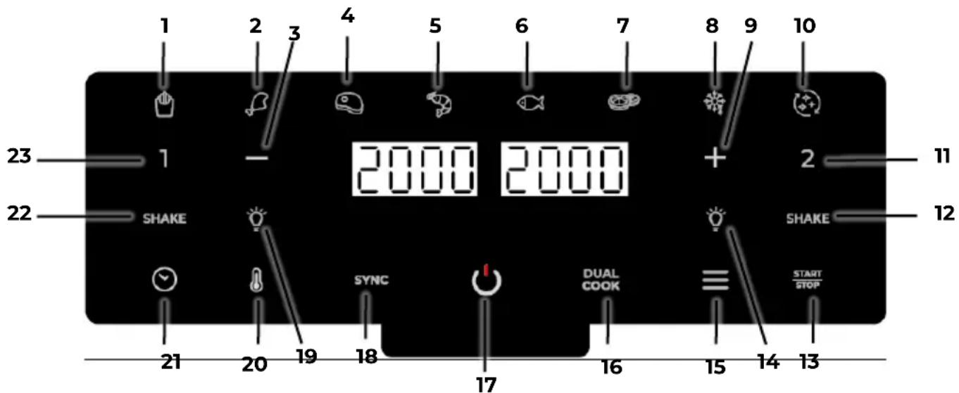 AIWA FUTAGO AFR-9000 - FUNCTION BUTTONS - 1