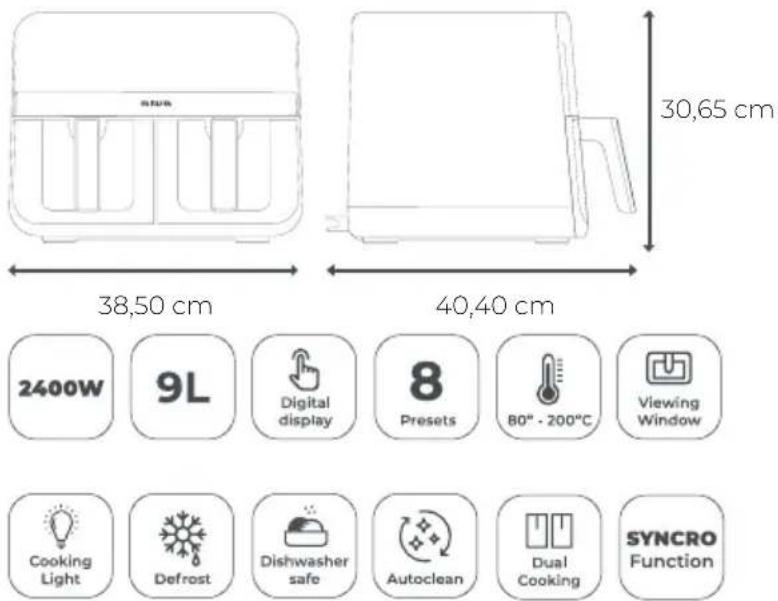 AIWA FUTAGO AFR-9000 - MESUREMENTS - 1