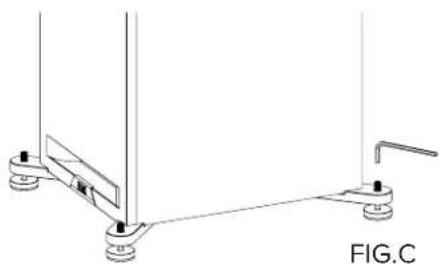 ELAC Uni-Fi 2.0 UF52 - Outrigger Feet & Spike Installation (UF52 Only) - 3