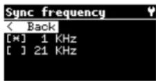 M-Live GO.8 - SYNC FREQUENZ SYNC FREQUENZ - 1