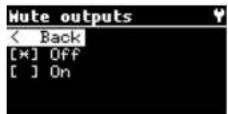 M-Live GO.8 - MUTE OPTIONS MUTE OPTIONS - 4