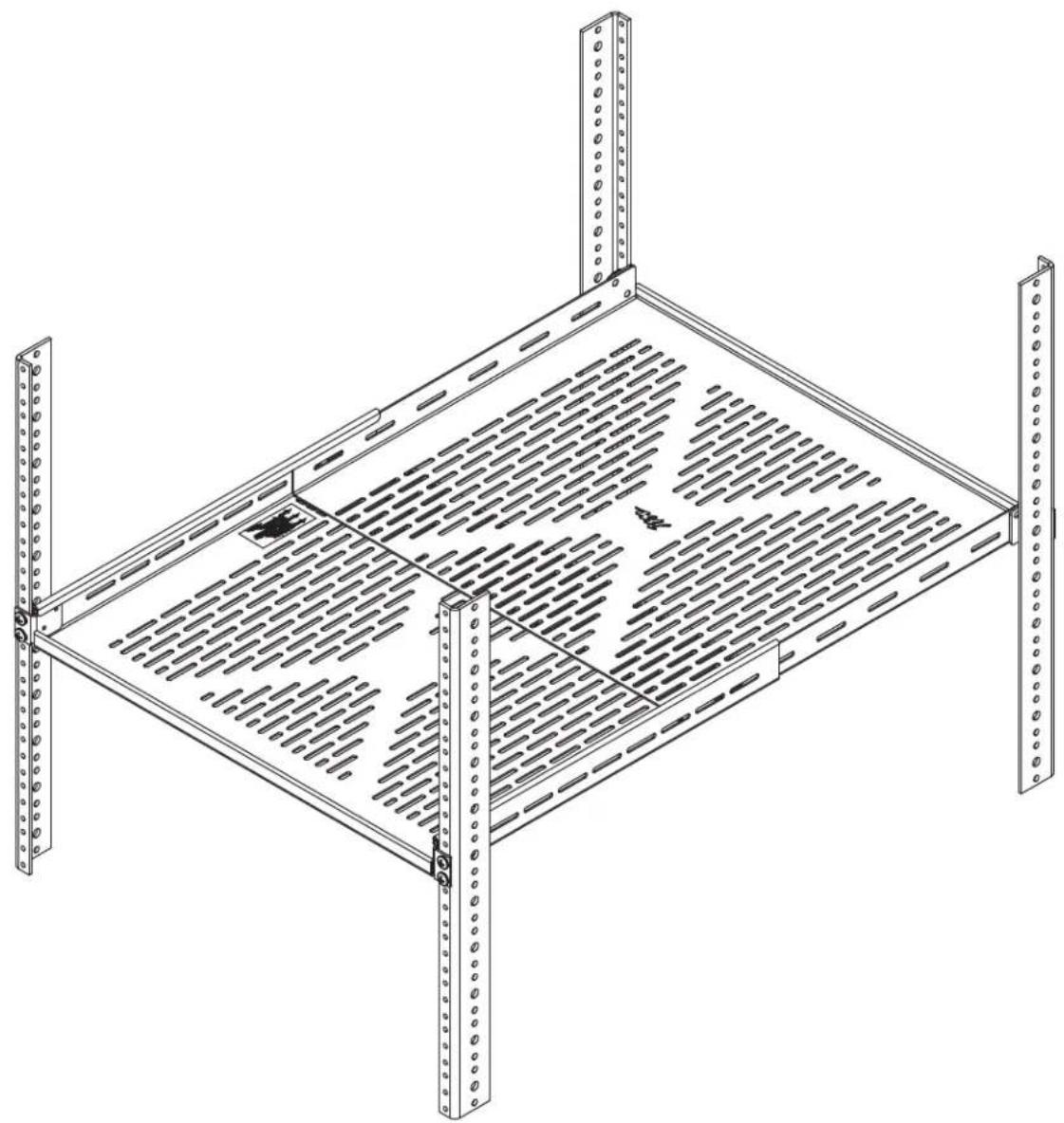 Middle Atlantic VSA-2744 - TELESCOPING RACKSHELF - 1