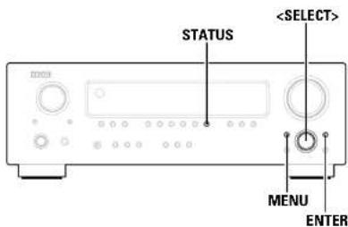 STATUS MENU ENTER