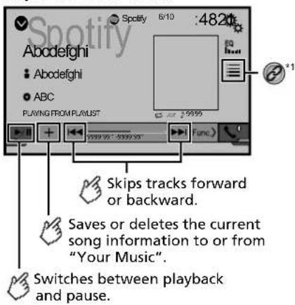 PIONEER AVH-X2800BS - Spotify® - 1