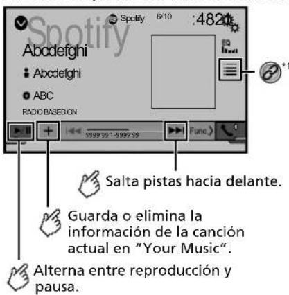PIONEER AVH-X2800BS - Spotify® - 1