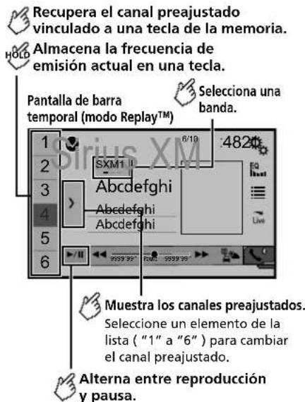 PIONEER AVH-X2800BS - Radio Satelital SiriusXM® - 2