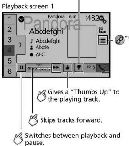 PIONEER AVH-X2800BS - Pandora® - 2