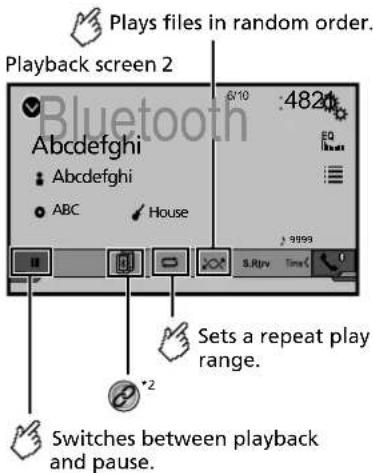 PIONEER AVH-X2800BS - Bluetooth audio player - 2