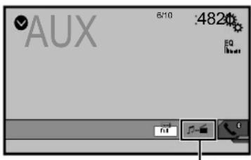 PIONEER AVH-X2800BS - AUX source - 1