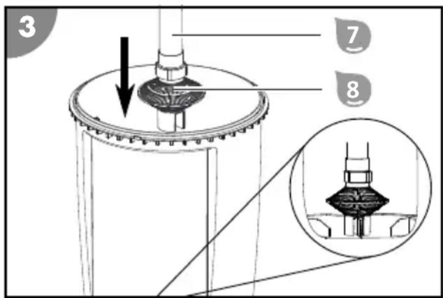 Steinbach Active Balls 50 - Przygotowanie zbiornika filtra - 1