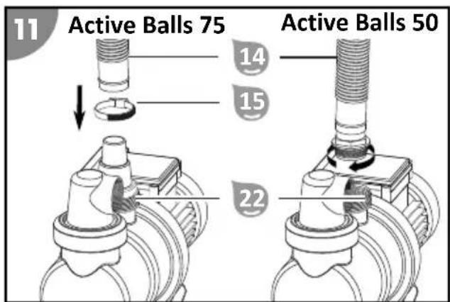 Steinbach Active Balls 50 - Conexión de la tuberia de presión - 1