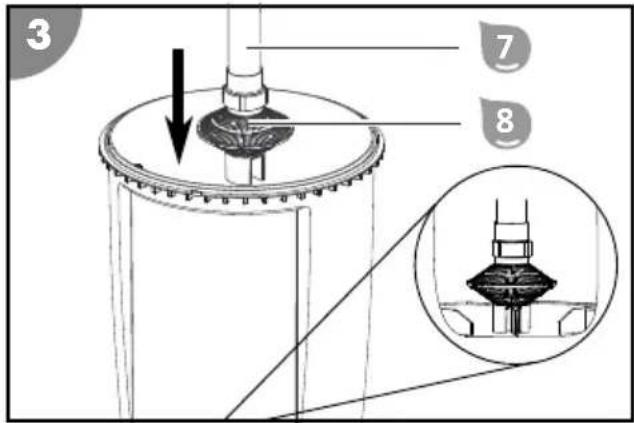 Steinbach Active Balls 50 - Preparing the filter vessel - 1