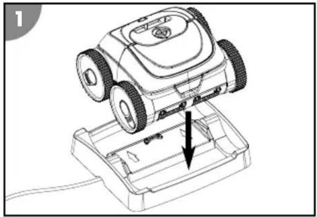 Steinbach Poolrunner Battery Pro Performance - Töltési folyamat - 1