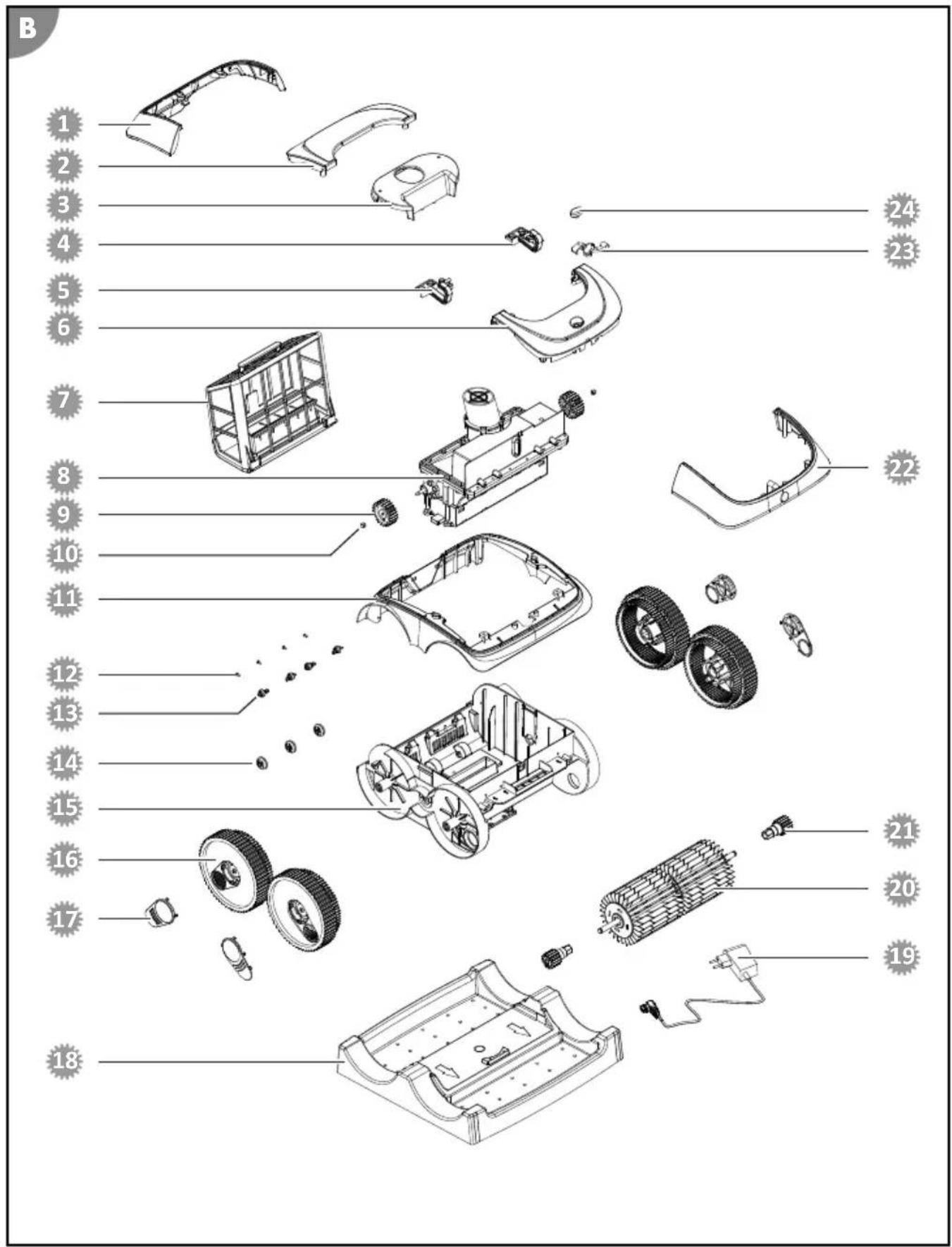 Steinbach Poolrunner Battery Pro Performance - Części zamienne - 1