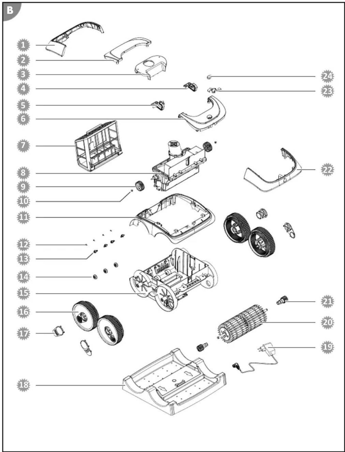 Steinbach Poolrunner Battery Pro Performance - Резервни части - 1
